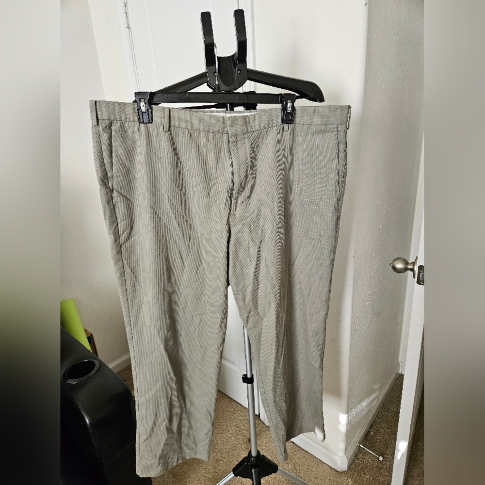 Dockers Classic Fit Flat Front Pants With Pockets